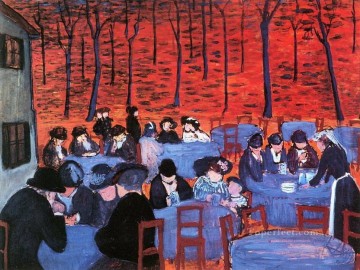 Expresionismo Painting - restaurante Marianne von Werefkin Expresionismo